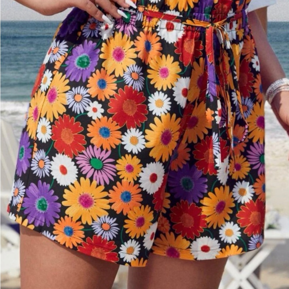 NWOT tropical shorts